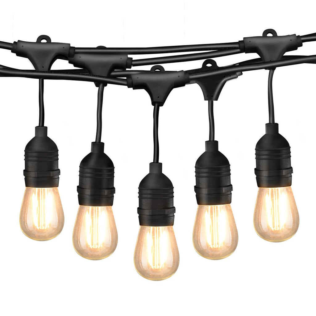 49Ft LED Outdoor String Lights